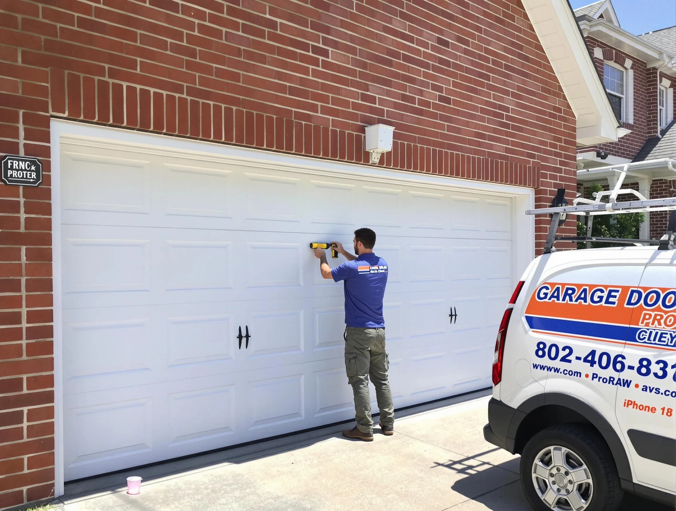 Local garage door repair service by Conley Garage Door Repair in Conley