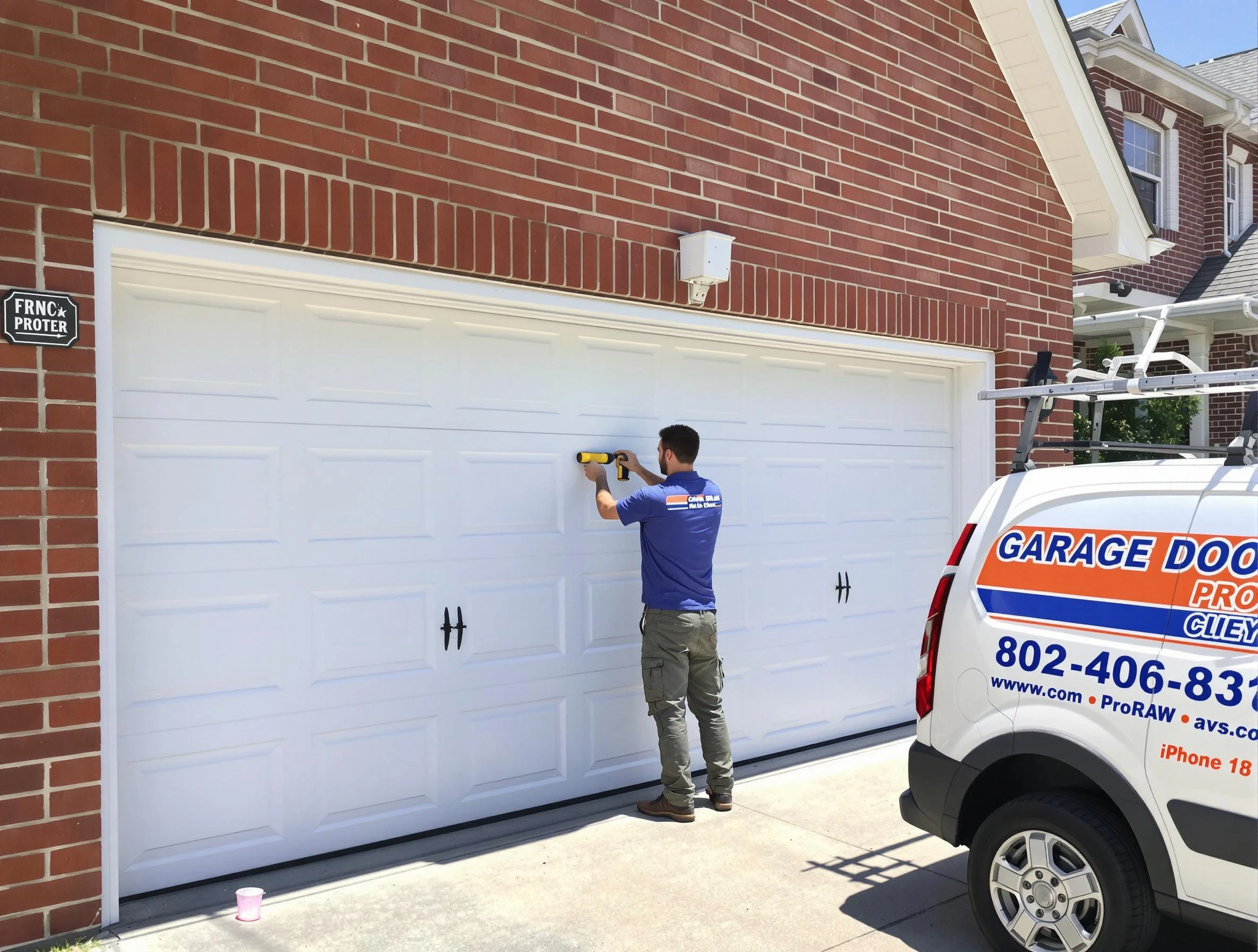 Local garage door repair service by Conley Garage Door Repair in Conley
